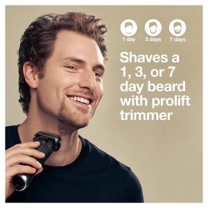 Rasoir électrique étanche pour homme, tondeuse à barbe 5-en-1, rasage humide/sec, nettoyage et chargement inclus, IPX7 pour le soin du visage - Product Image 2