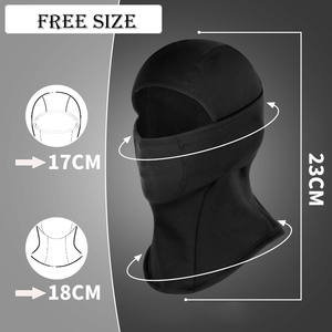 Masque cagoule tricoté personnalisé avec logo, coupe-vent, idéal pour le ski, le cyclisme, la moto et les activités de plein air - Product Image 1