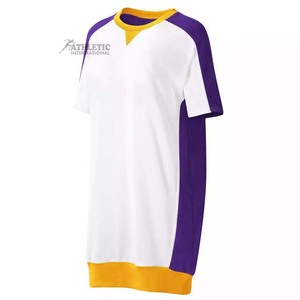 การออกแบบแฟชั่นใหม่เบสบอลและซอฟท์บอลสวมเสื้อเจอร์ซีย์ผู้หญิงชุดกีฬาระบายอากาศและแห้งเร็วชุดเจอร์ซีย์สําหรับผู้หญิง - Product Image 5