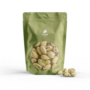 ถุงพิสตาชิโอสีขาวด้านถุงอลูมิเนียมฟอยล์แบบตั้งได้มีซิปล็อคถุงซิปล็อคถุงผ้าพิมพ์ลายอาหารรีไซเคิลได้กันความชื้น - Product Image 1