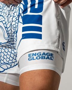 Pantalones Cortos de Boxeo y MMA de Alta Calidad con Estampado por Transferencia de Calor, Nuevo Diseño de Leopardo, Artes Marciales, Unisex, Ligeros, Transpirables, 100% - Product Image 3