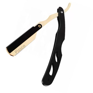 Meilleur fabricant Pissco pour rasoir droit pour hommes, couteau de rasage pliable, rasoir droit en acier inoxydable, outils de beauté, logo personnalisé - Product Image 6