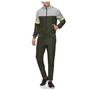 Último diseño de algodón y poliéster, traje de jogging personalizado para hombre, chándales lisos, nuevo logotipo personalizado, chándal para hombre - Product Image 2