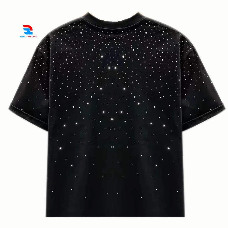 Tシャツ・カットソー SPORTMAX RHINESTONE MESH T-SHIRT Oversized Fit Printed mesh T-shirt