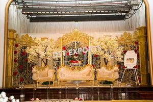 Mehndi Sangeet Escenario Asientos bajos Muebles DE BODA Escenario DE BODA Conjunto de sofá y sillas Escenario DE BODA indio Sofá Muebles Mejor - Product Image 4