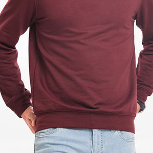 Sudadera deportiva personalizada de alta calidad 2025 para hombre, cuello redondo de lana suave de poliéster/algodón para invierno - Product Image 5