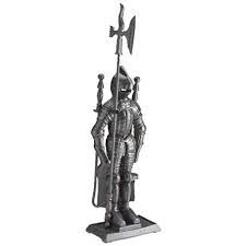 Modern 186-Piece Iron Fireplace Tool Set Latest Designer Corner <b>Holder</b> for Rustic Outdoor Fire Pit Stand Villas Coal Fireplaces - Product Image 4