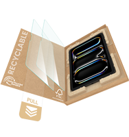 Protection d'écran pour tablette iPad en verre trempé 9H, recyclable, respectueux de l'environnement, 0,33 mm d'épaisseur, avec applicateur sans poussière