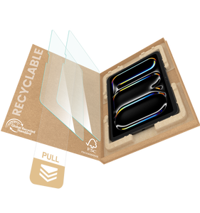 Pellicola Protettiva per Schermo Tablet Ecologica e Riciclabile in Vetro Temperato Senza Polvere per <span class=keywords><strong>iPad</strong></span> con Kit di Installazione - Product Image 1