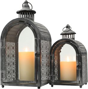 Elegantly designed <b>Moroccan</b> Style Decorative Metal Lantern For Home Decoration Perfect for Home <b>Decor</b> Parties & Events Table Top - Product Image 1