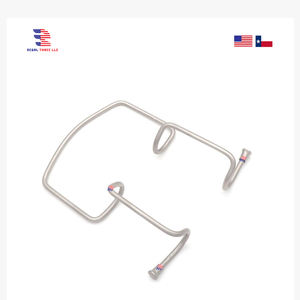 Retractor médico de acero inoxidable para mejillas, Retractor Orringer, Retractor medio para mejillas, labios, lengua, Dental quirúrgico - Product Image 1