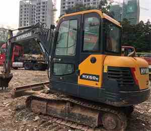 Excavatrice utilisée de Hyundai R60, prix bon marché de bonne condition de petite excavatrice R60-9 de R60-7 de R60-5 de Hyundai - Product Image 6