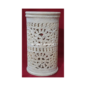 Brûleur à bakhoor jaune en nacre, fait main, au design attrayant et magnifique, pour la décoration et les cadeaux de mariage. - Product Image 2