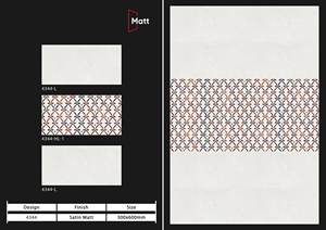 Distributeurs Home Decor Marbre Pierre Super Brillant Carrelage Céramique 300X600mm 30X60cm De L'Inde 8mm d'épaisseur - Product Image 3