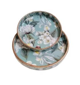 Bandeja de servicio de tablero MDF decorativo elegante al mejor precio para té, café, desayuno en la cocina, hogar, restaurante, producto más buscado - Product Image 2