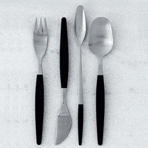 Couverts en argent au design moderne en acier inoxydable avec long manche Couverts de haute qualité pour restaurant mariage maison - Product Image 3