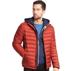 Veste d'hiver décontractée à capuche avec fermeture éclair pour hommes Vestes matelassées et coupe-vent style High Street Bomber matelassées - Product Image 1