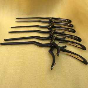 Juego de Seis Piezas de Rongeur Kerrison de Acero Inoxidable, Instrumentos Quirúrgicos Angulados para Huesos de la Columna Vertebral, Accionamiento Manual, Aprobado por CE - Product Image 3