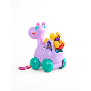 UATOYS Giraffe Walking Aid & Ferris <b>Wheel</b> Fun <b>Plastic</b> Pull Along Toy with Musical Feature Set Packaging - Product Image 4
