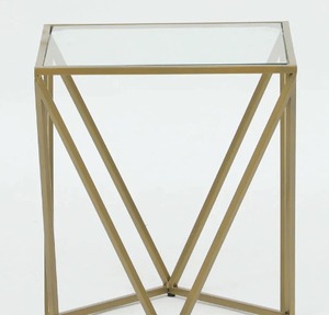 Table décorative Fournitures de meubles modernes Tables de luxe Décoration de chambre Intérieur Accessoires de maison Table de meubles Artisanat en métal - Product Image 2