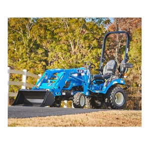 Mini-tracteur LS MT125 performant à vendre, doté d'une transmission hydrostatique à 2 vitesses et d'un refroidissement liquide à 3 cylindres - Product Image 1