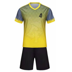 Uniforme de fútbol de sublimación de alta calidad que ofrece una sensación ligera y material duradero Ideal para sesiones de entrenamiento - Product Image 1