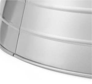 ปลอกคอต้นไม้สีเงินเหล็ก ตกแต่งคริสต์มาส คุณภาพสูง ขายดี ฐานตั้งต้นไม้ ดีไซน์หรูหรา ตกแต่งบ้าน ปีใหม่ งานเลี้ยงคริสต์มาส - Product Image 4