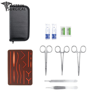 Kit de formation pratique de suture chirurgicale personnalisé Kit complet de pratique de suture pour étudiants en médecine - Product Image 1