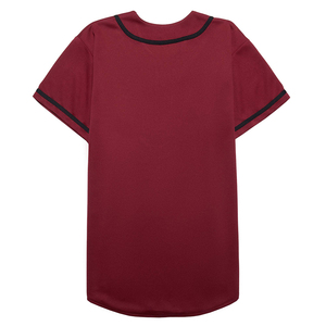 Maillot de baseball personnalisé pour homme, 100 % polyester respirant, grande taille, séchage rapide, manches courtes, logo personnalisé, softball pour adultes - Product Image 5