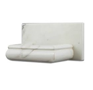 ชุดคอลเลคชั่นคุณภาพสูง สินค้ามาใหม่ ที่วางสบู่หินอ่อนสีขาว ดีไซน์สวยงาม ติดตั้งง่ายด้วยกาวในตัว อุปกรณ์ตกแต่งห้องน้ำสุดหรู - Product Image 3