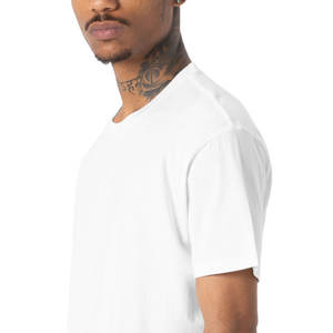 Camiseta de algodón hilado con anillo ligero de primera calidad para hombre, camisetas de manga corta al por mayor - Product Image 3