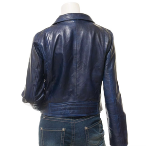 Chaqueta de Cuero Transpirable de Alta Calidad para Mujer, Nuevo Modelo, Informal, con Cremallera, Ropa Exterior para Otoño, Estilo Moderno - Product Image 2