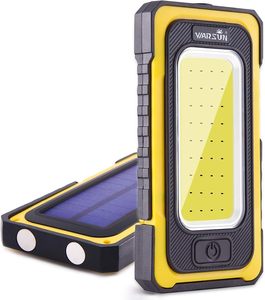 Torcia LED Solare Ricaricabile 10+5W 6500K 800Lm IP44 14,2x7,1cm (F-Bright 2423310) - Product Image 5