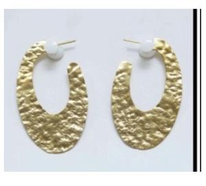 Stainless Steel Classic Charm Geometric Fashion Jewelry Minimalist Metal C-Shape Daily <b>Hoop</b> <b>Earrings</b> - Product Image 2