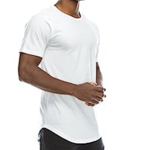 Camiseta de secado rápido personalizada, Unisex camiseta lisa, ropa de mezcla a granel, algodón transpirable, gimnasio, logotipo personalizado, camiseta en blanco, ropa de verano - Product Image 6