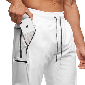 Pantalones Cargo Unisex, Estilo Urbano, Pantalones Utilitarios de Cintura Alta, Multibolsillos, Ajuste Holgado, Proveedor Mayorista con Logotipo Personalizado OEM - Product Image 4