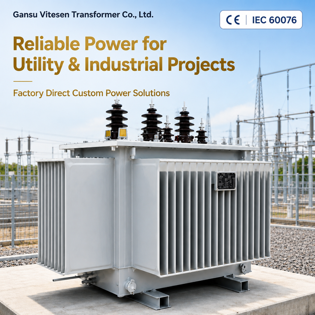 MV&HV  Factory  100kVA 250kVA 315kVA 1600kVA Three Phase Oil Immersed Transformer High Voltage Electrical transformers