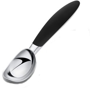 Cuchara para helado de gatillo fácil de acero inoxidable, diseño ergonómico de gran tamaño, gatillo suave duradero multifuncional para un uso sin esfuerzo - Product Image 4