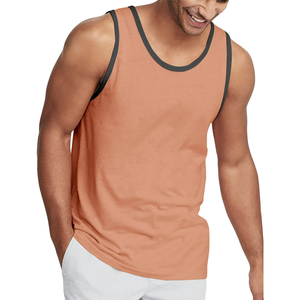 Séchage rapide personnalisé mèche Gym hommes entraînement débardeur hommes Yoga débardeur sans couture Gym débardeur pour hommes - Product Image 3