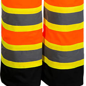 Pantalones de Trabajo Reflectantes para Hombre, de Algodón, con Múltiples Bolsillos, Ajuste Delgado, Pantalones de Seguridad Industriales Duraderos, Venta Caliente - Product Image 6