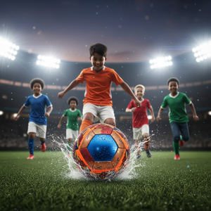 Portería de Fútbol de 8' x 5' y Red de Entrenamiento con Correas y Juego de Anclaje, Balón y Marco - Fútbol 2026 - Product Image 6