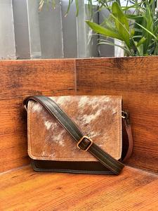 Nuevo Bolso con solapa cruzada de cuero de vaca para mujer, bolsos de hombro para mujer, bolsos de hombro para mujer, monedero de cuero genuino personalizado - Product Image 2