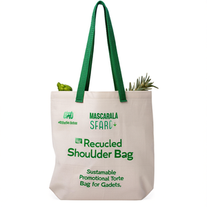 Borsa a Tracolla Solo Riciclata, Borsa Promozionale Sostenibile per Gadget - Product Image 3
