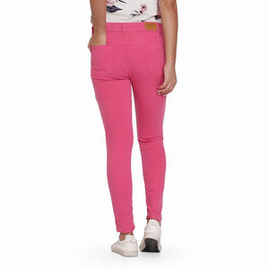 Pantalones de Mezclilla Ajustados de Alta Calidad para Mujer, Color Sólido, Uso Diario, Transpirables, de Algodón, Servicio OEM para Invierno - Product Image 2