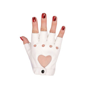 ถุงมือเต้นเสาครึ่งนิ้วสำหรับผู้หญิงถุงมือเต้นรำแบบครึ่งเสาออกแบบโลโก้ได้ตามต้องการ - Product Image 6