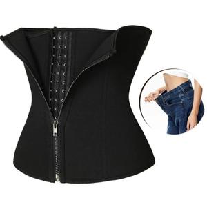 Nouvelle ceinture de compression en néoprène avec fermeture éclair, bande de sudation, corset de fitness unisexe antidérapant, gaine amincissante pour la taille - Product Image 6