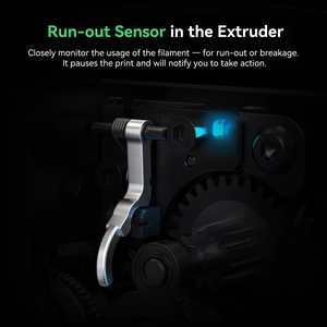 Imprimante 3D entièrement automatisée Creality Hi Combo, lecteur de filament multicolore CFS RFID, accessoire avec détection facile du filament - Product Image 3