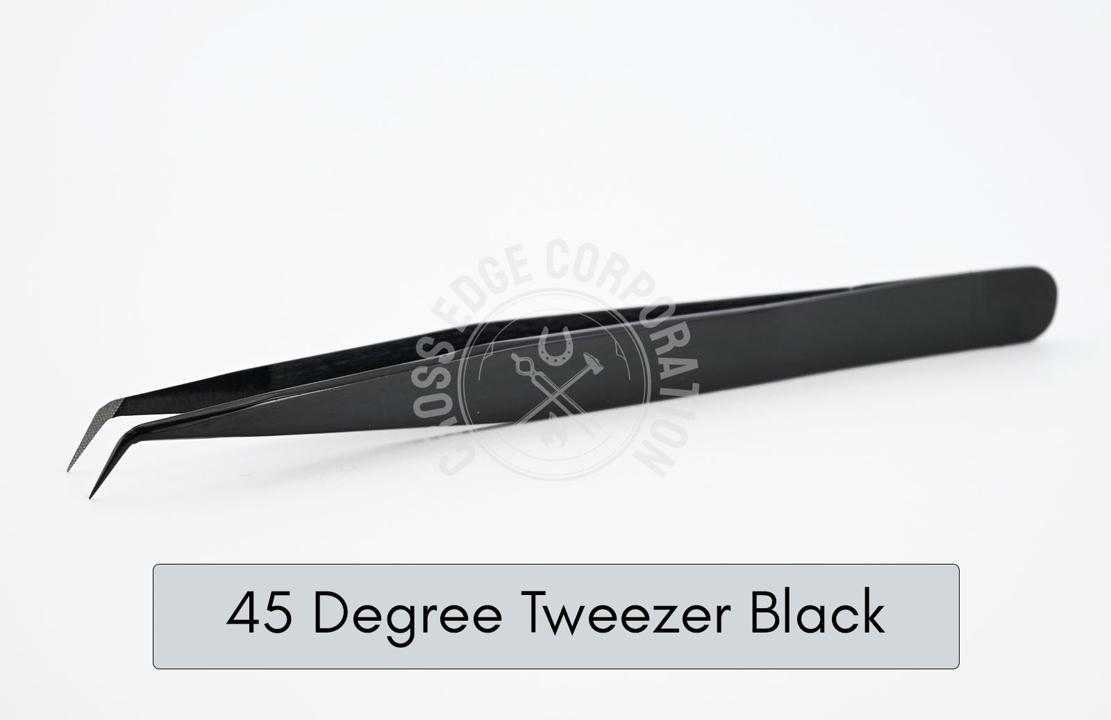 45 Degree Tweezer Black