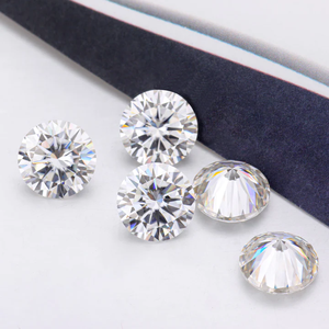 Élégant 6.5mm coupe D couleur Moissanite GRA certifié VVS1 clarté brillant pierre précieuse en vrac pour bagues de fiançailles et pendentifs - Product Image 5