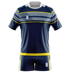 Premium Quality 100% Polyester Youth Rugby <b>Uniform</b> Breathable Design Top Selling Latest <b>Uniform</b> Top - Product Image 1
